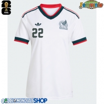 Maglie da calcio Messico Hirving Lozano #22 Seconda Maglia Femminile Mondiali 2026  Manica Corta